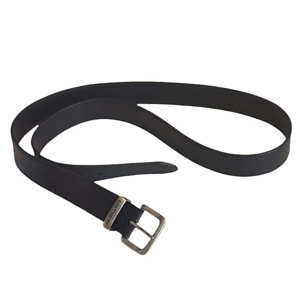 Carhartt Leather Genuine Leather Belt Debossed Brand Logo Adjustable Size 48